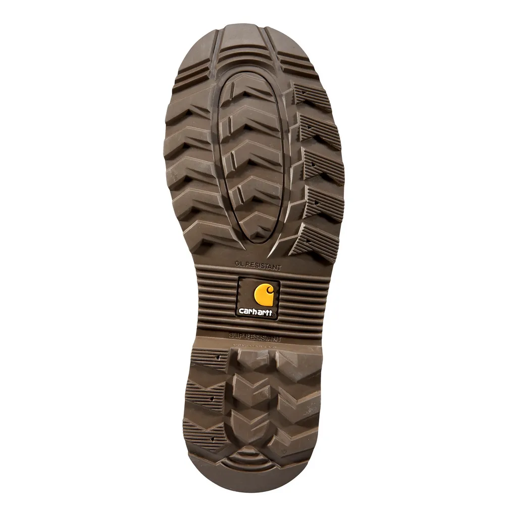 6-INCH MOC TOE LUG WORK BOOT - DKBRN-Dark Bison Oil Tanned | Carhartt CMW6197