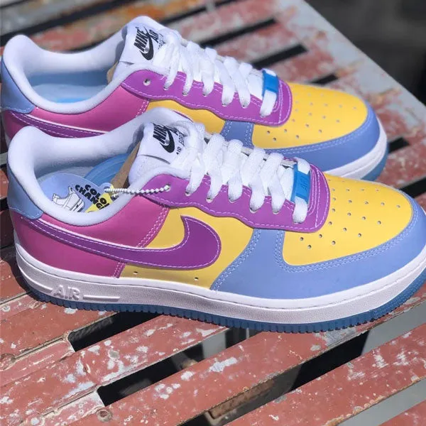 Color Stitching Rainbow Custom Air Force 1