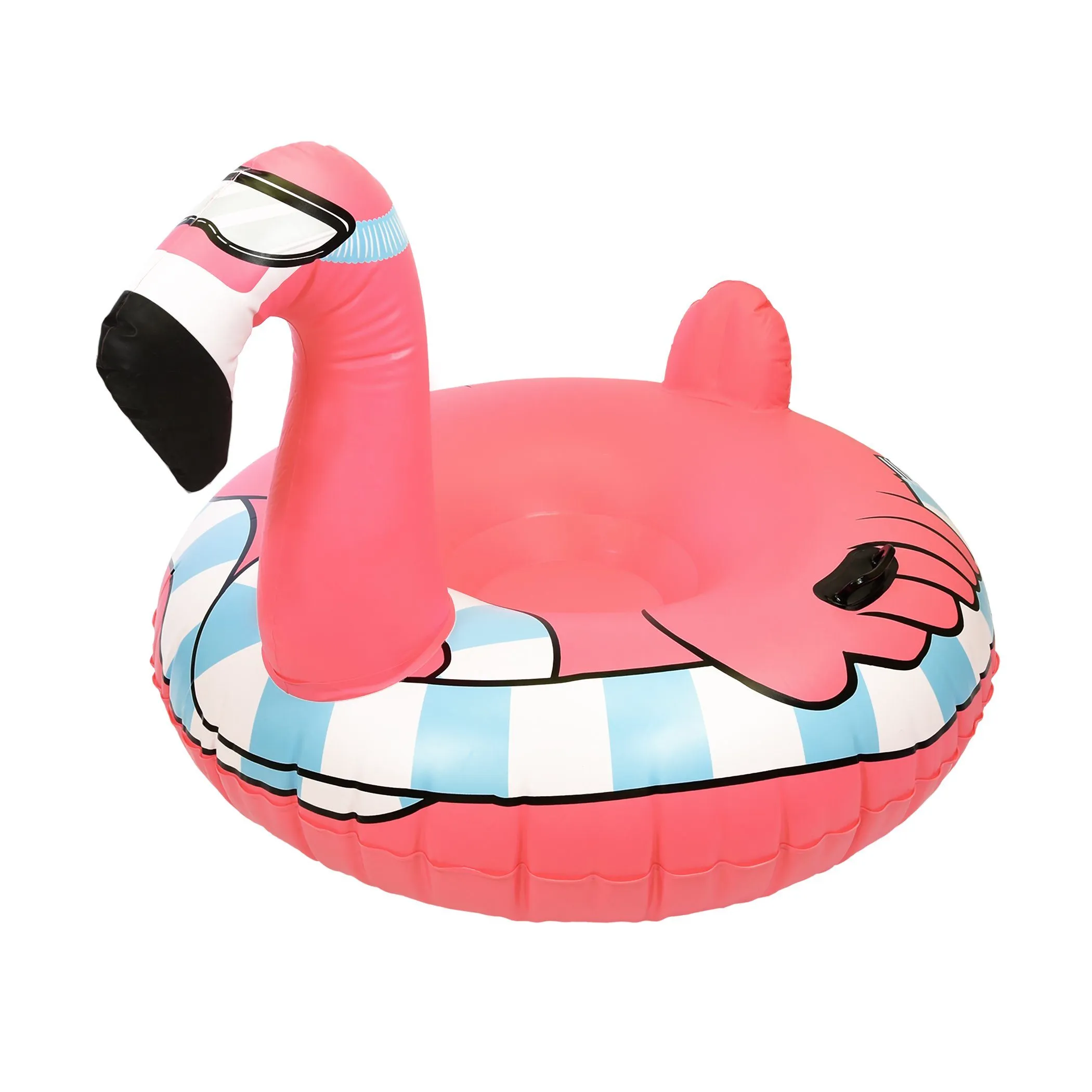 GoFloats Winter Snow Tube - Flying Flamingo
