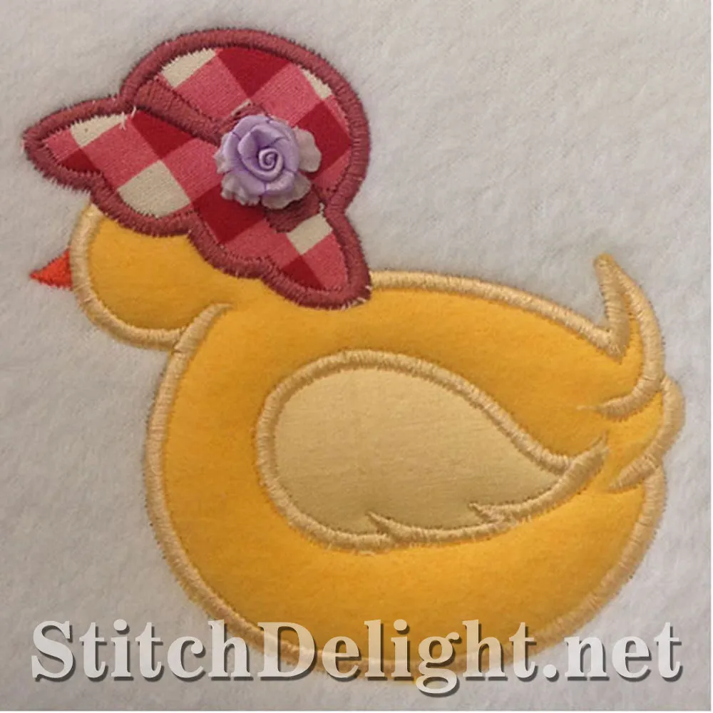 SDS0363 Applique Duckling