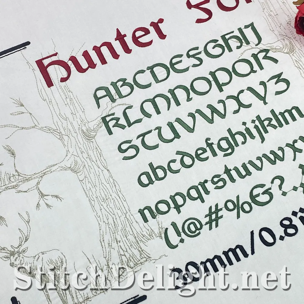 SDS1755 Hunter Font