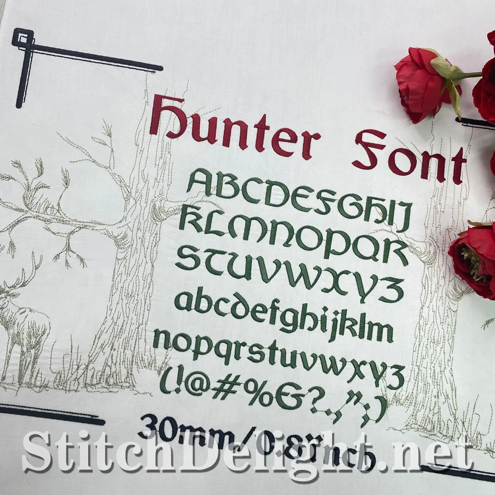 SDS1755 Hunter Font