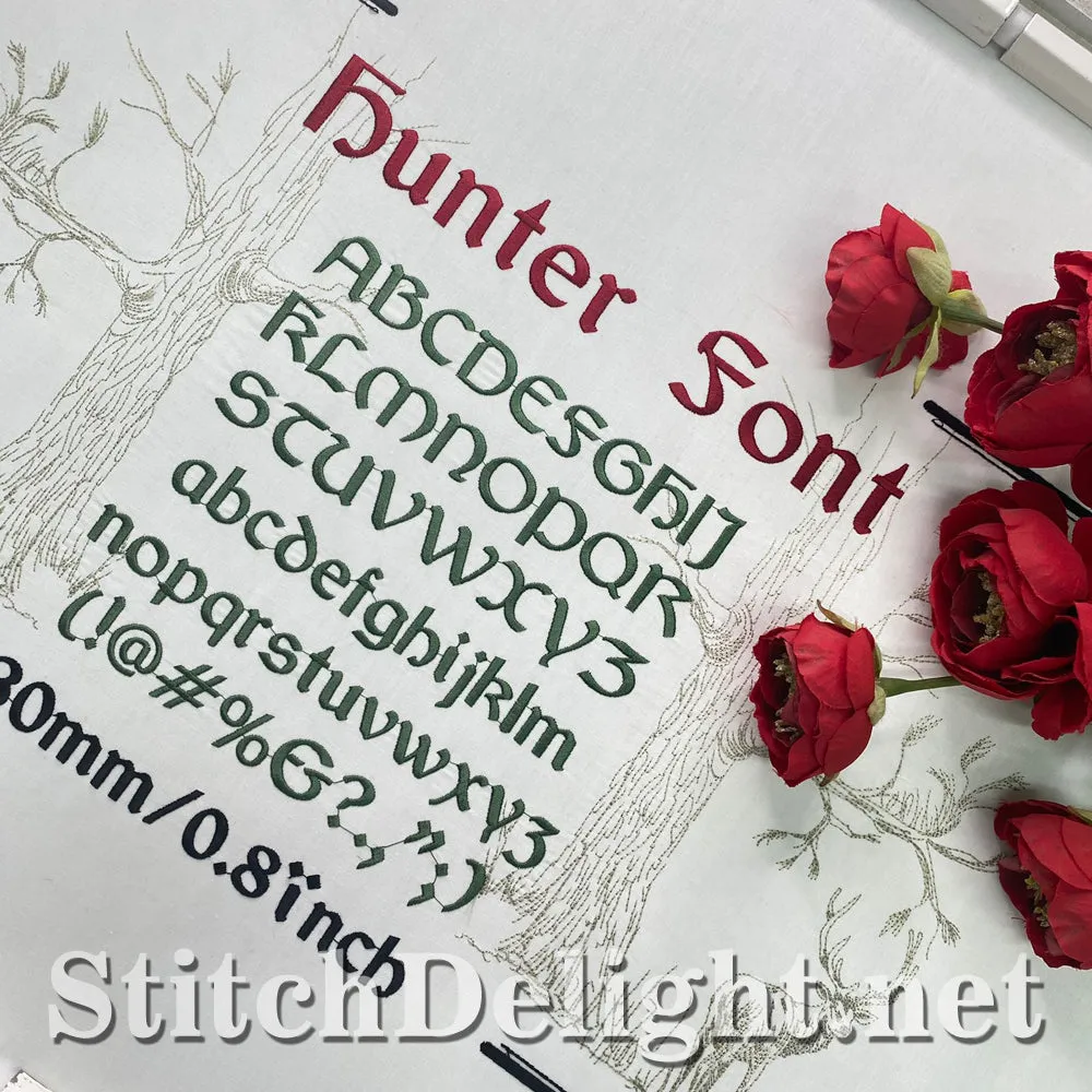 SDS1755 Hunter Font