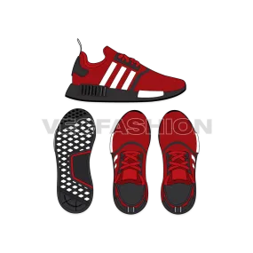 Sneakers Adidas NMD R1 - Red
