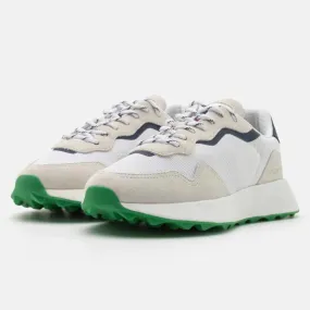 Tommy Hilfiger Jeans Runner Outsole Sneakers Men EM0EM01176-WHTGRN