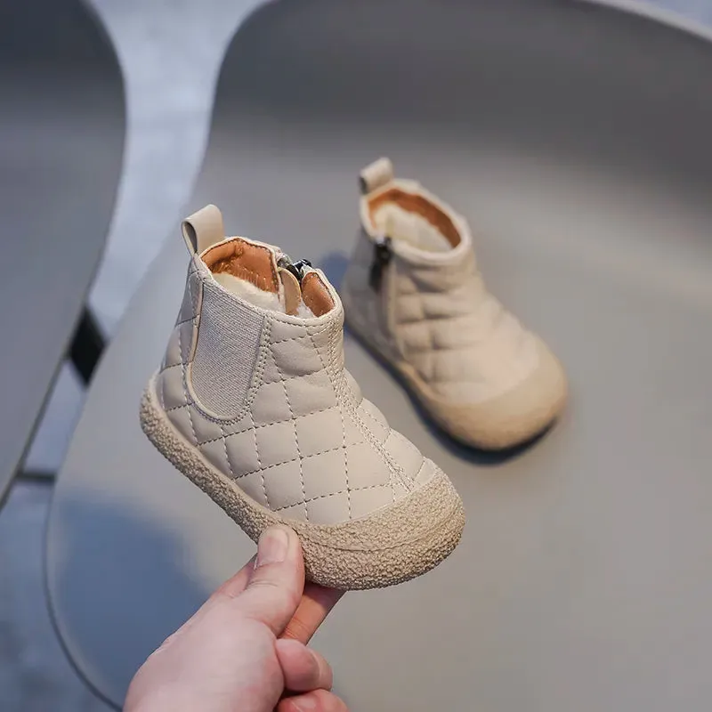 Winter Boots for Baby Boys Outdoor Girls Snow Boots Non-slip Kids Casual Shoes Infant Toddler Shoes