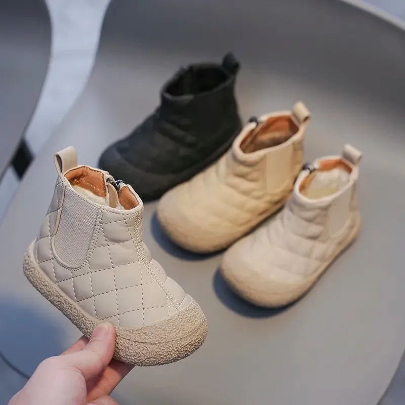 Winter Boots for Baby Boys Outdoor Girls Snow Boots Non-slip Kids Casual Shoes Infant Toddler Shoes